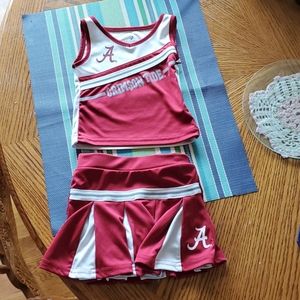 6-12 month Alabama cheer outfit